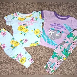2 set of Baby girl PJs from Children's place.